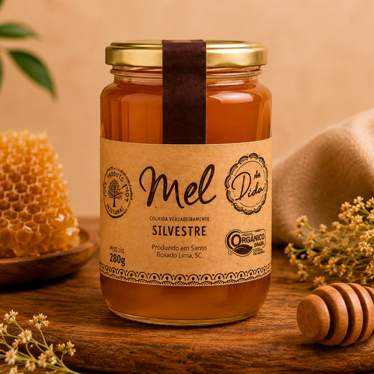 Mel Cru Silvestre Da Dida - 450g — imagem 1