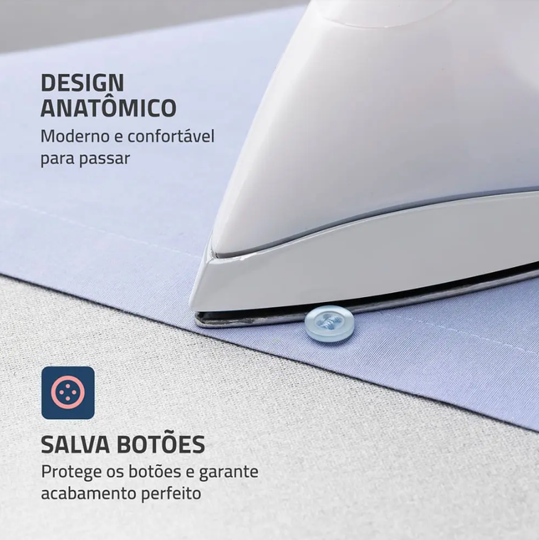 Ferro À Seco FSN-55 Branco Mondial