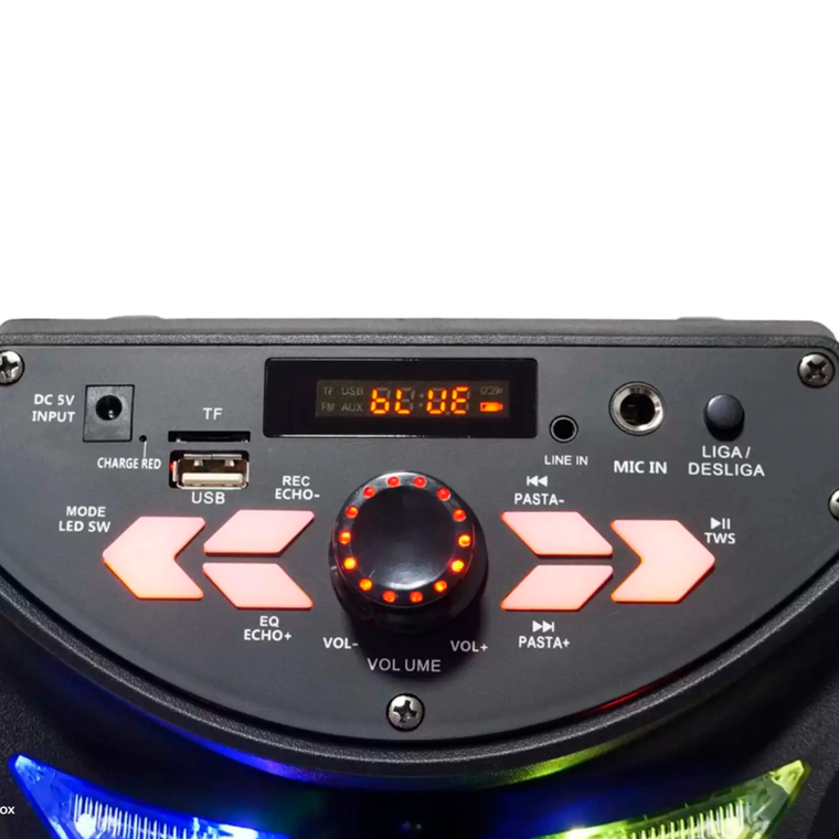 Caixa Amplificada Aca 255 Hit 250W AMVOX
