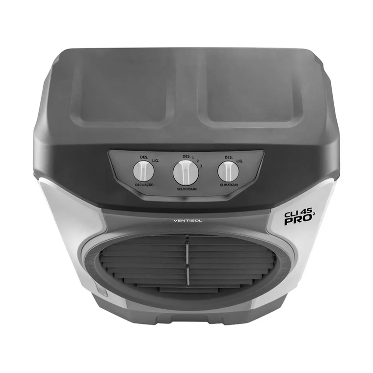 Climatizador Evaporativo CLI45 PRO-02 45L 210W Ventisol