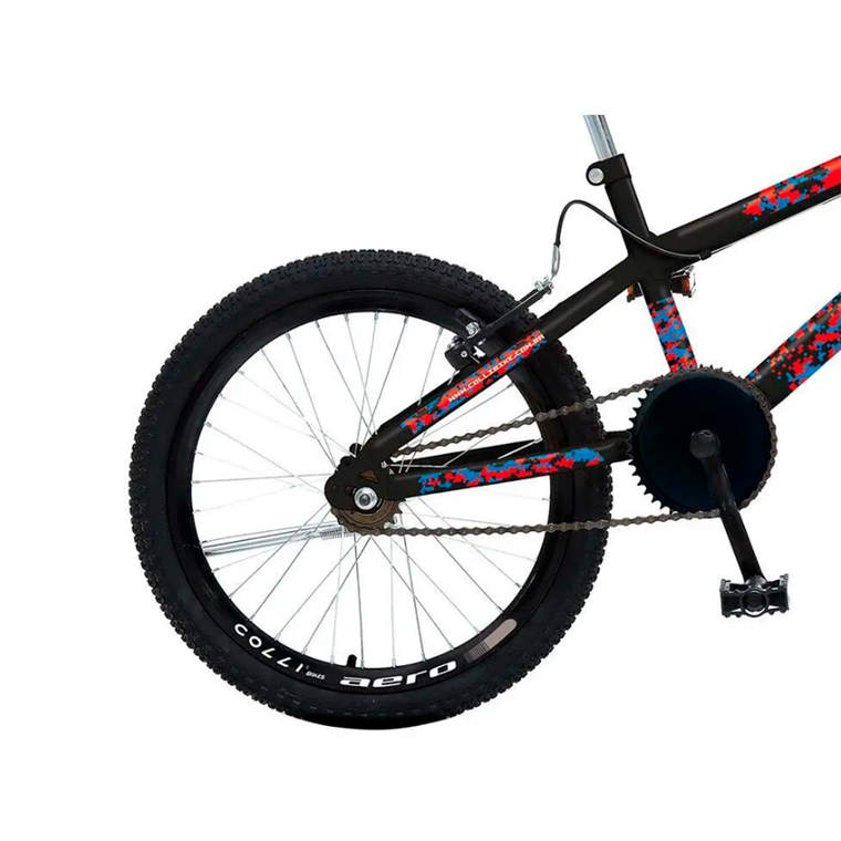 Bicicleta Aro 20 Max Boy Cross S/M Preto Fosco Colli