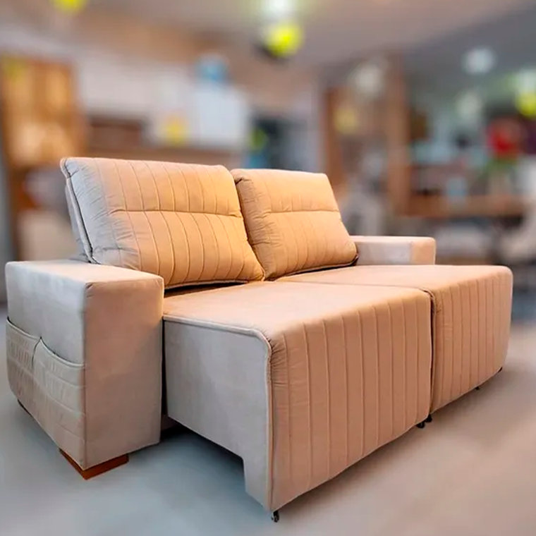 Sofa Manhattan Veludo Marfin J.A Estofados