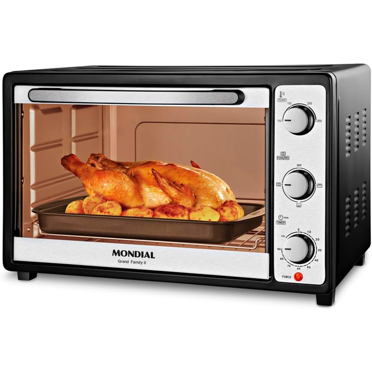 Forno Eletrico FR-52 220V Preto Mondial