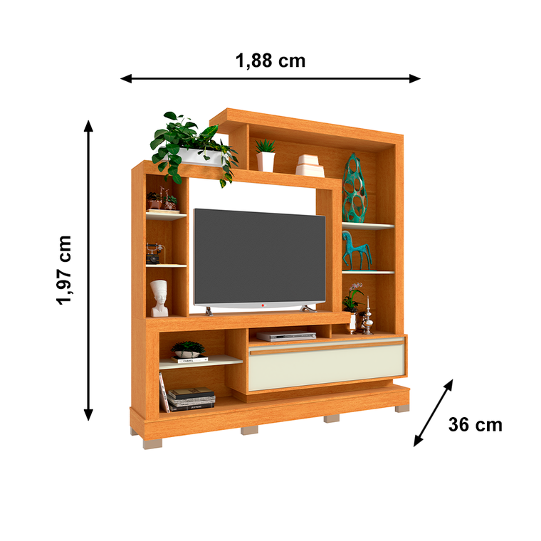 Estante Sauipe Freijo Off 17984.125 Avelan