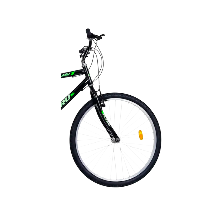 Bicicleta Aro 26 21M Flash Preto/Verde Ciclo Cairu