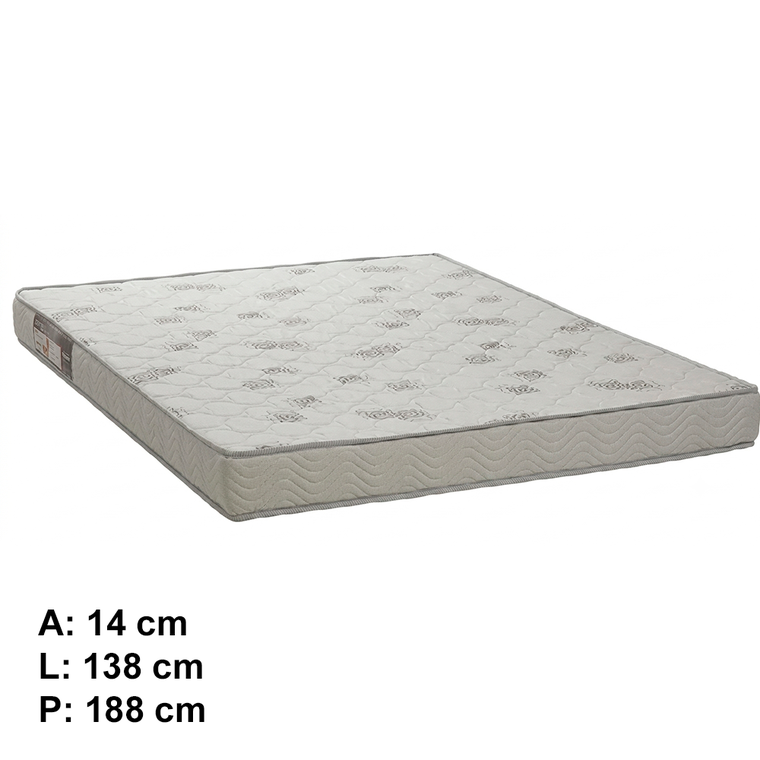 Colchão Viena D23 138x14 Titanio 