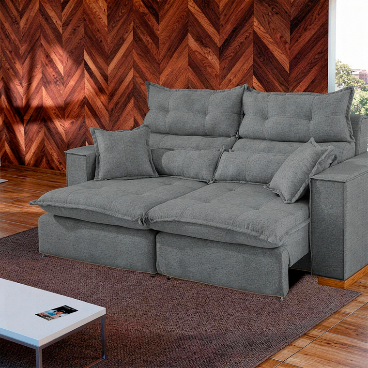 Sofa Parma T02 Veludo Tabaco Jw Estofados