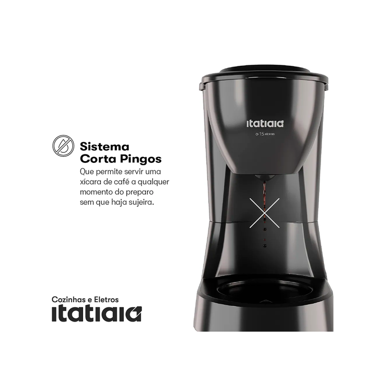 Cafeteira 15 Xícaras CFITE2001 220v Itatiaia