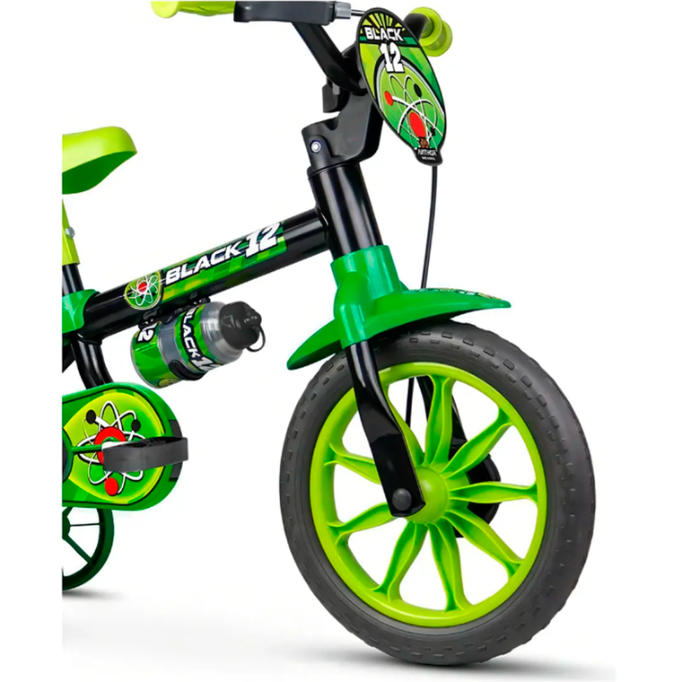 Bicicleta Aro 12 Black 12 4 Nathor