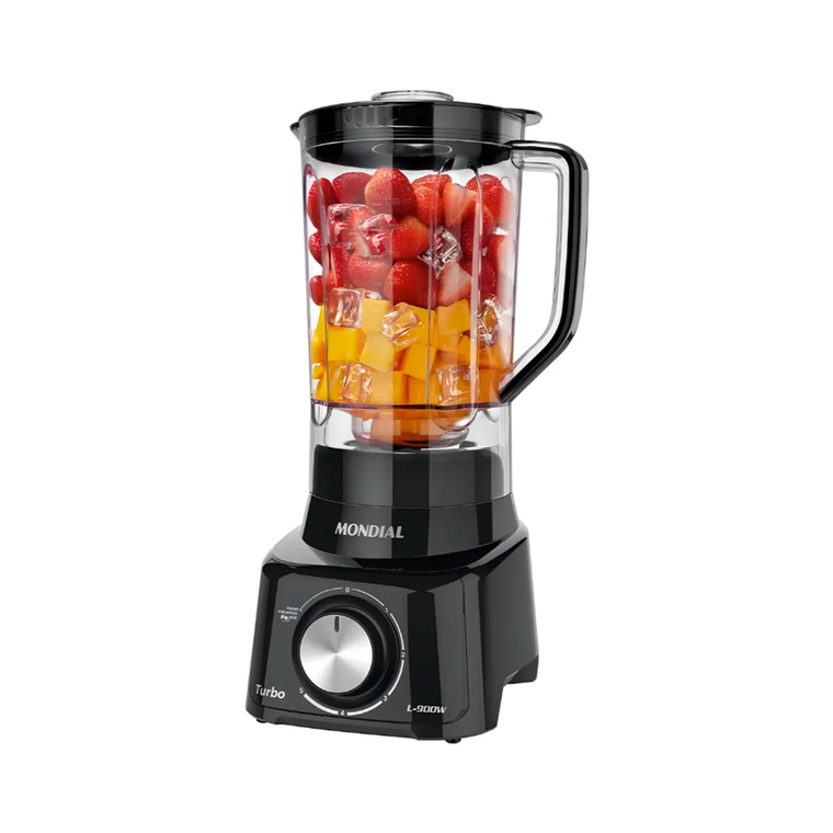 Liquidificador 5V L-900 Turbo 900W 220V Preto Mondial