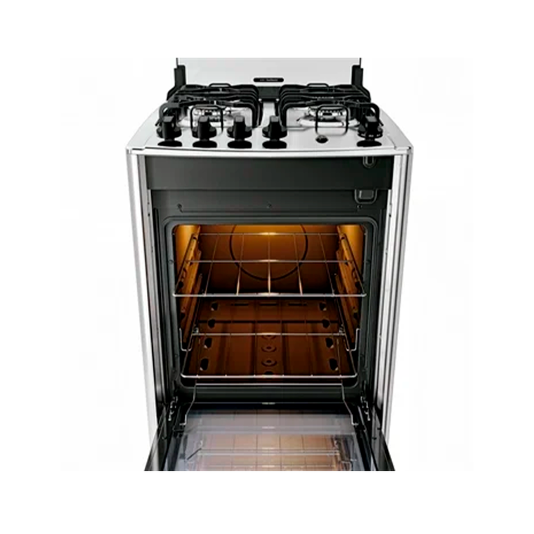 Fogão 4B Magister Tripla Chama Inox Style Dako/Atlas