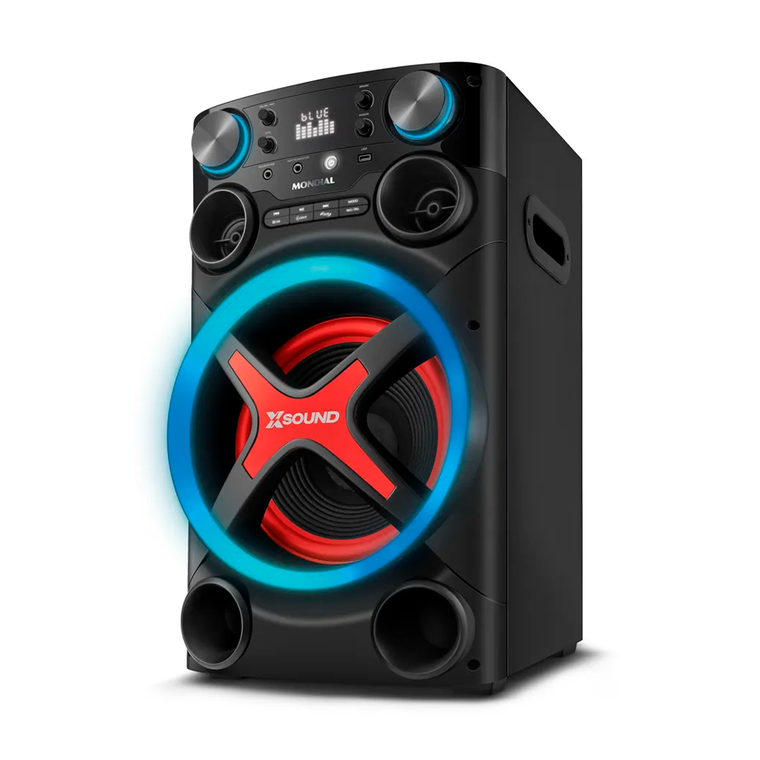 Caixa Amplificada Torre Tm-1200 1200W Mondial