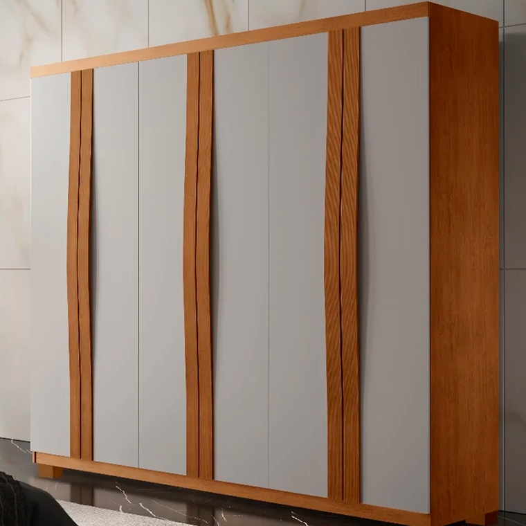 Roupeiro Grecia 6P C/PES NATUR/NATUR Rufato