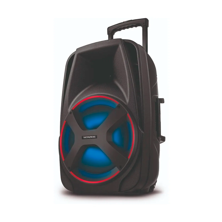 Caixa Amplificada CM-550 Connect Power Plus 550W C/Bat C/Cont Mondial