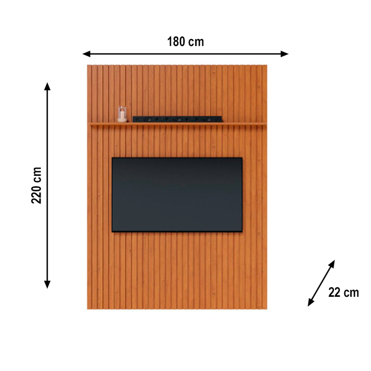 Painel Ripado Slim 2.2A 1.8L Nature Imcal
