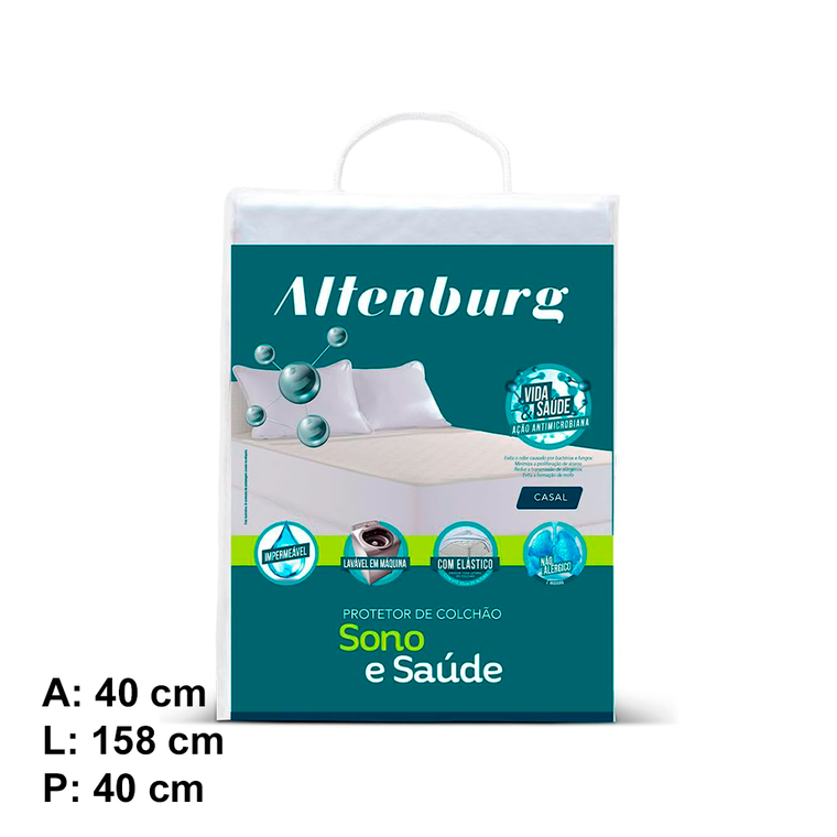 Protetor de Colchão Riviera Impermeavel Branco Altenburg