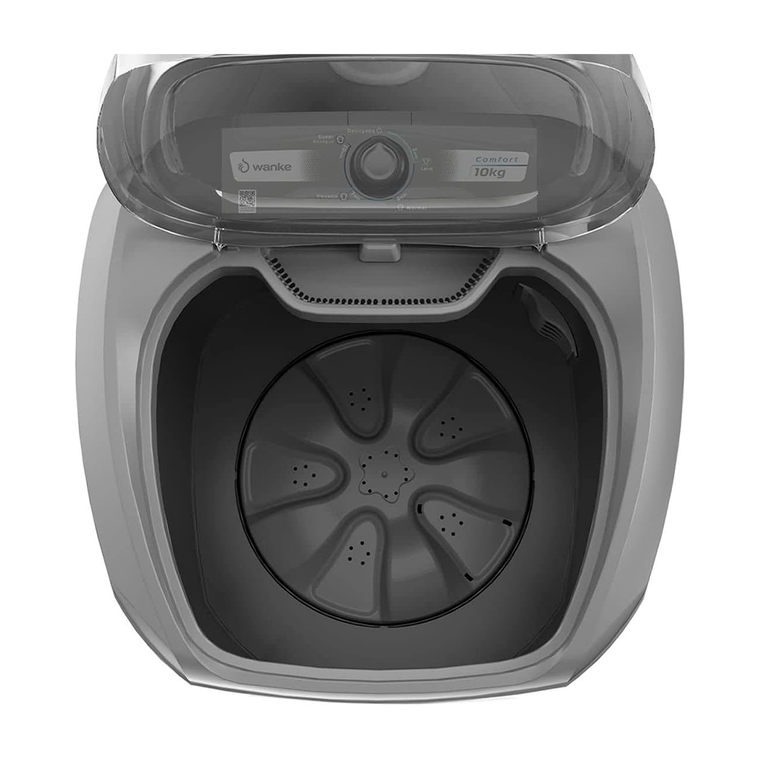 Tanquinho 10kg LWBE10T Silver Wanke