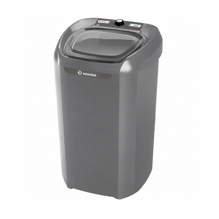 Tanquinho 20kg LWBE20.1T Silver Wanke