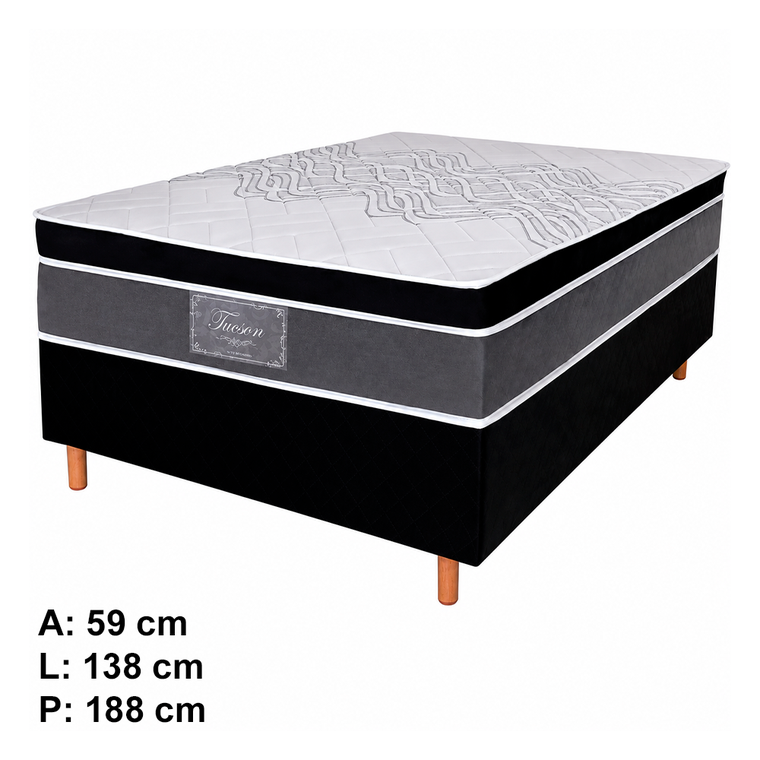 Unibox Tucson 59x138 Black Caza Nobre