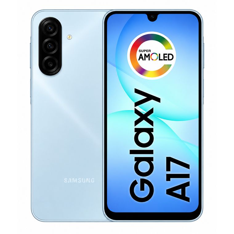 Smartphone Samsung Galaxy A17 Com Ia, 128gb, 4gb Ram, Câm De 50mp, Tela De 6.7", Nfc, Ip54