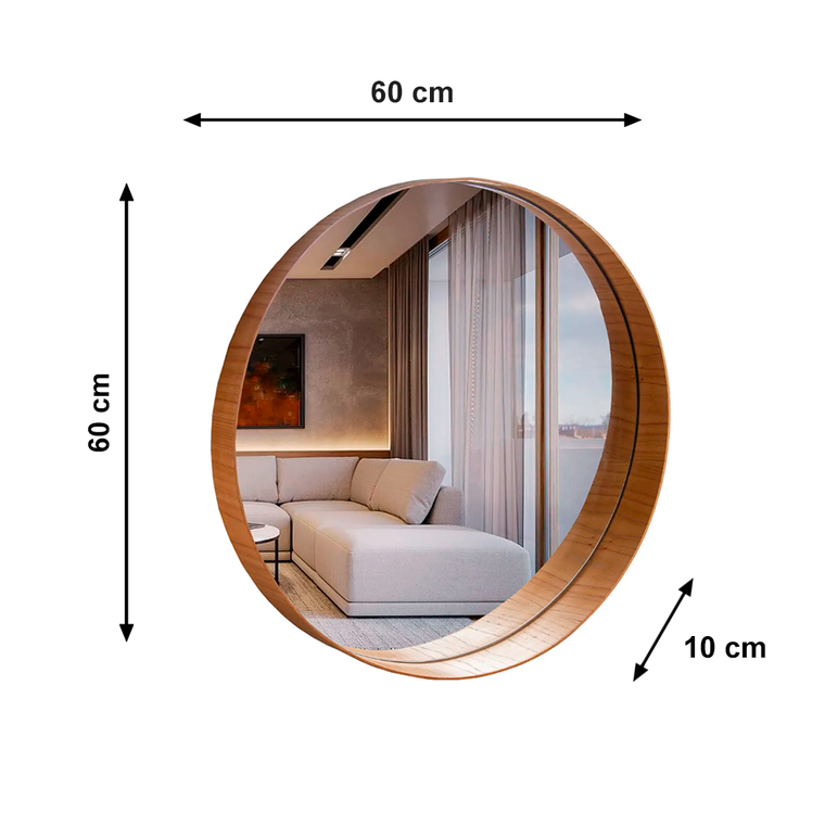 Espelho Apolo 950 Cinamomo Fino Tok