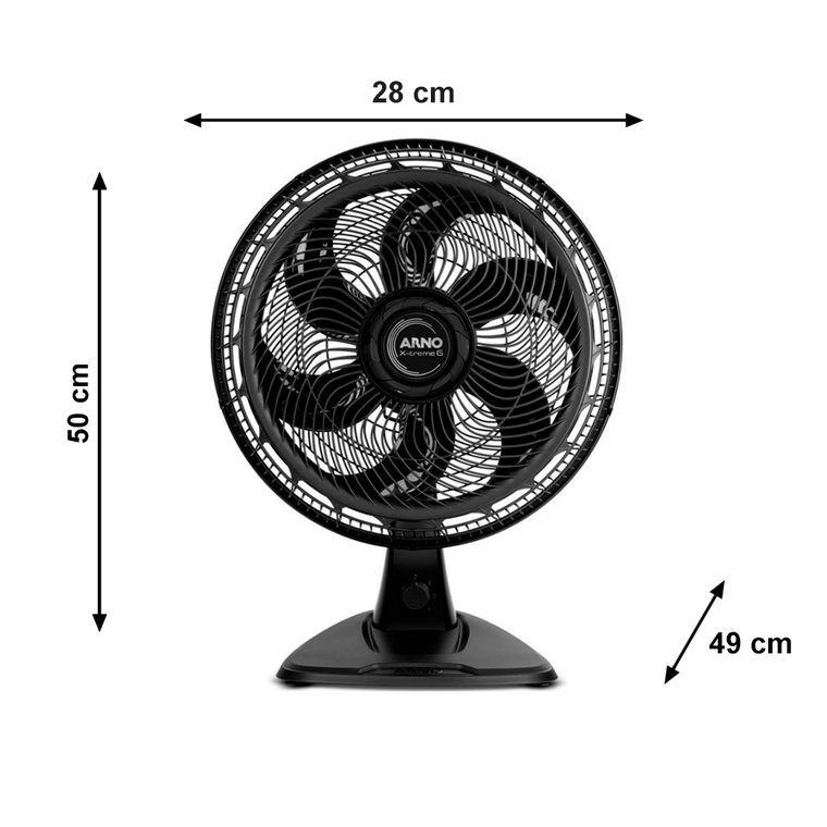 Ventilador De Mesa 40CM VE60C Xtreme 6 220V Arno