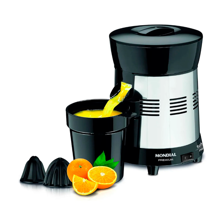 Extrator Turbo Premium E-10 250W Preto Mondial