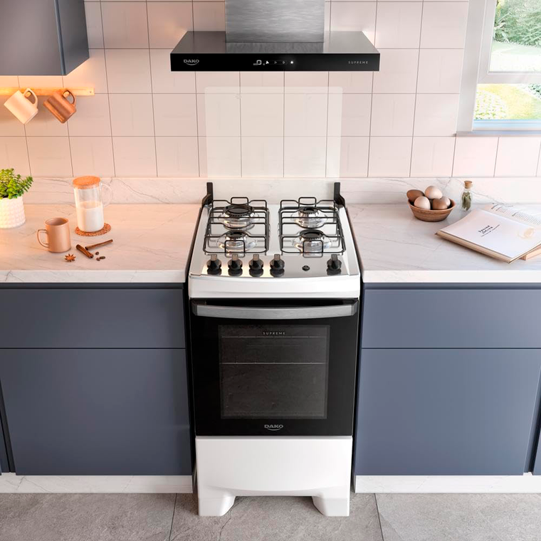 Fogão 4B Supreme Branco Dako Atlas