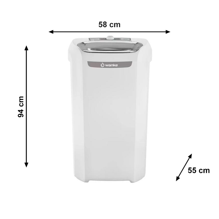 Tanquinho 10kg LWBET Branco Wanke