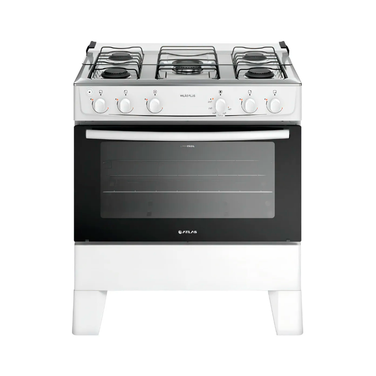 Fogão 5B Milão Plus Branco Atlas 