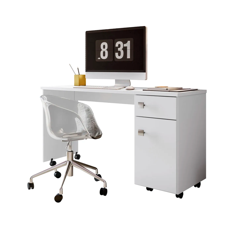 Mesa Computador Malta Branca Lukaliam 