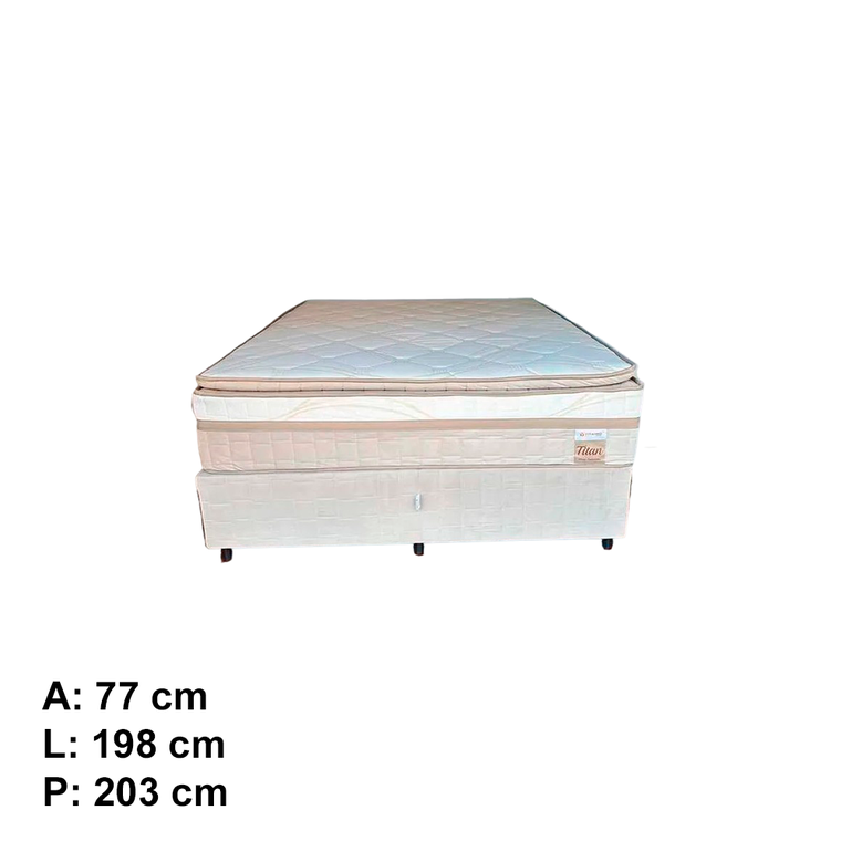 Conjunto Box Titan Molas Ensacadas Titano