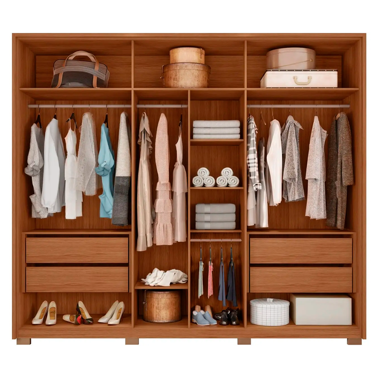 Roupeiro Reflex 2.7 4G 6P Freijo Caemmun