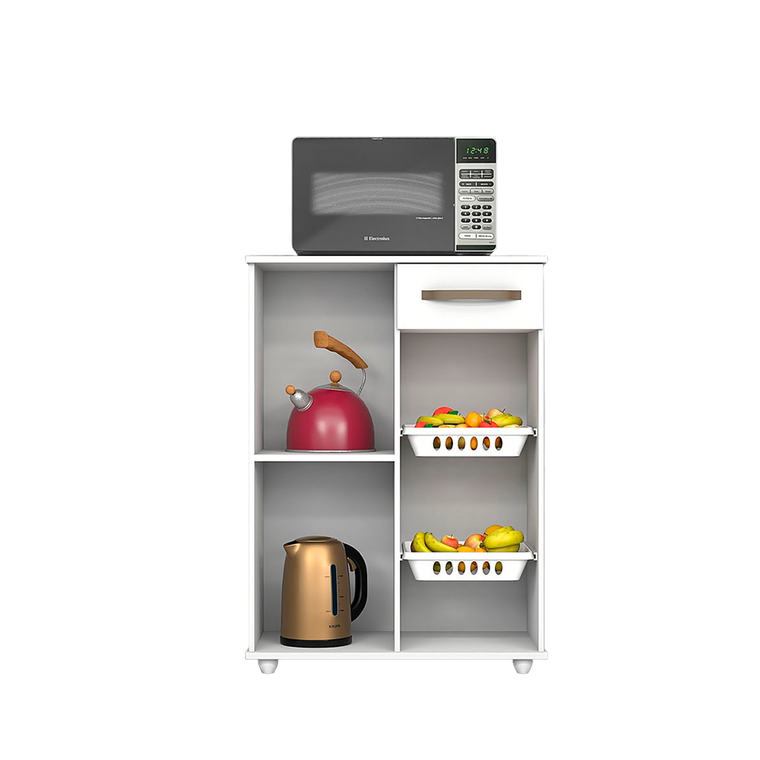 Fruteira Ruby C/PE Branco Josan