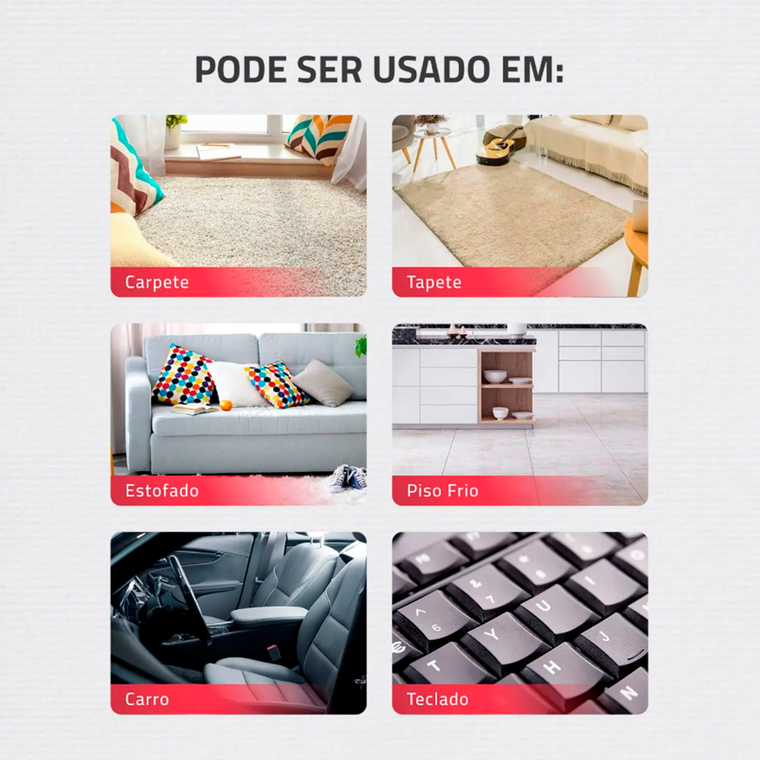 Aspirador de Pó AP-12 1200W Vermelho/Prata Mondial