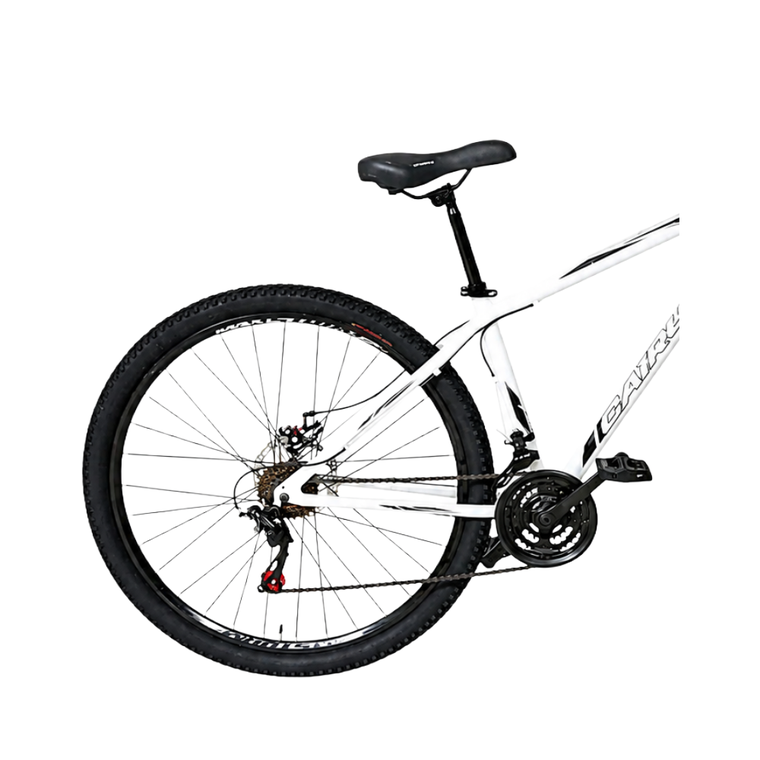 Bicicleta Aro 29 Aco Mtb Flash Masc 21V F.D Branco Ciclo Cairu