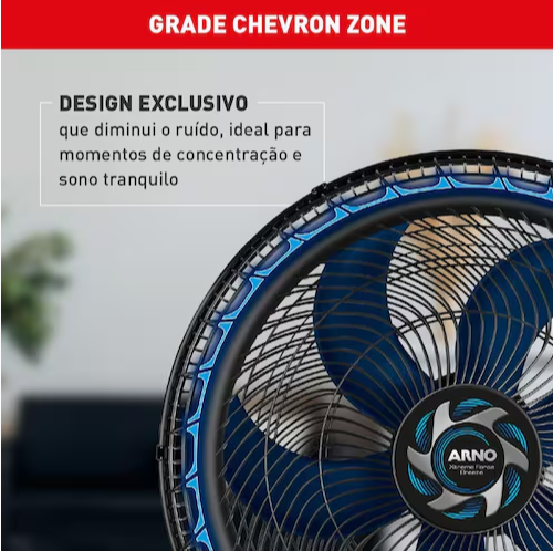 Ventilador De Mesa 50CM Xtreme VB50 Preto Arno