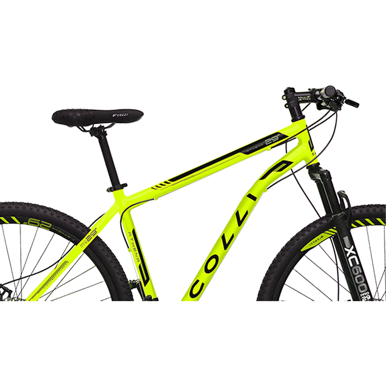 Bicicleta Aro 29 Athena F/DISCO Amarelo Neon Colli