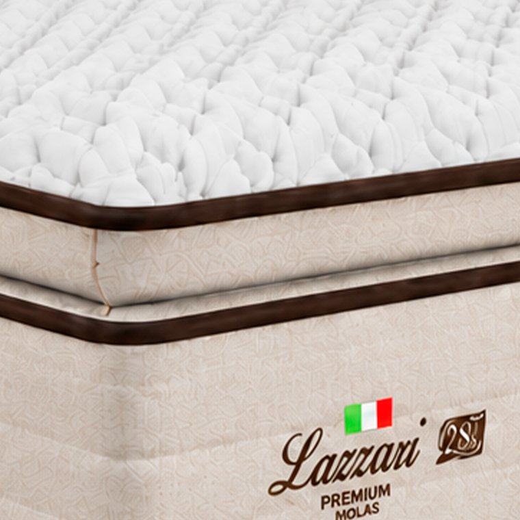 Conjunto Box Queen Lazzari 158x77 Gazin