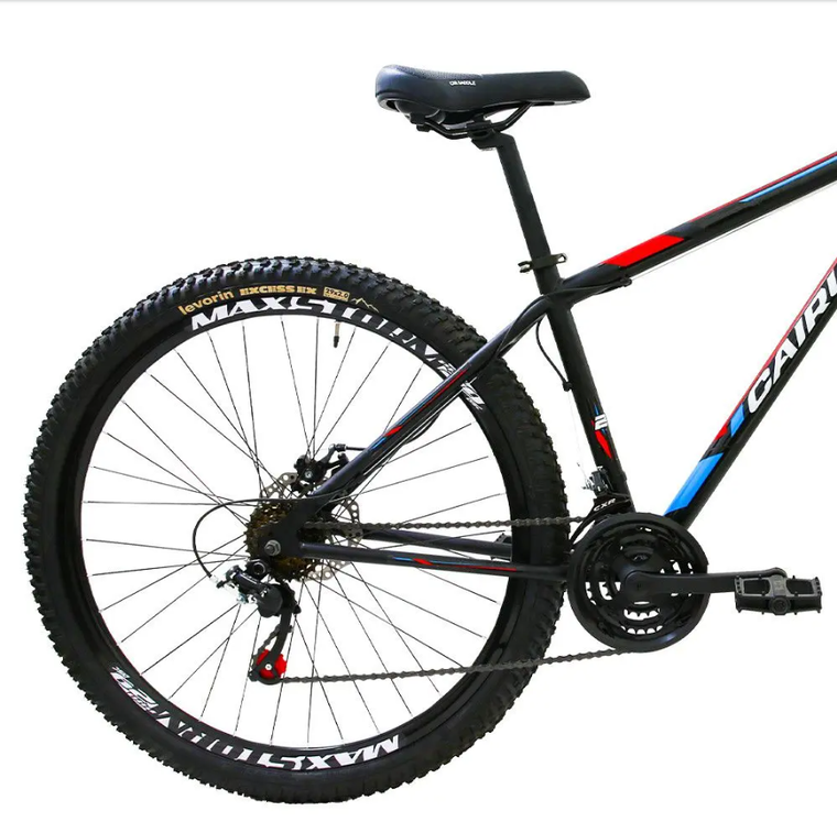 Bicicleta Aro 29 Aco Mtb Flash Masc 21V F.D Branco Ciclo Cairu