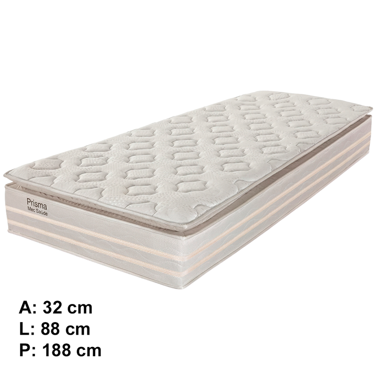 Colchão Prisma Molas Ensacadas 88x32 Reconflex