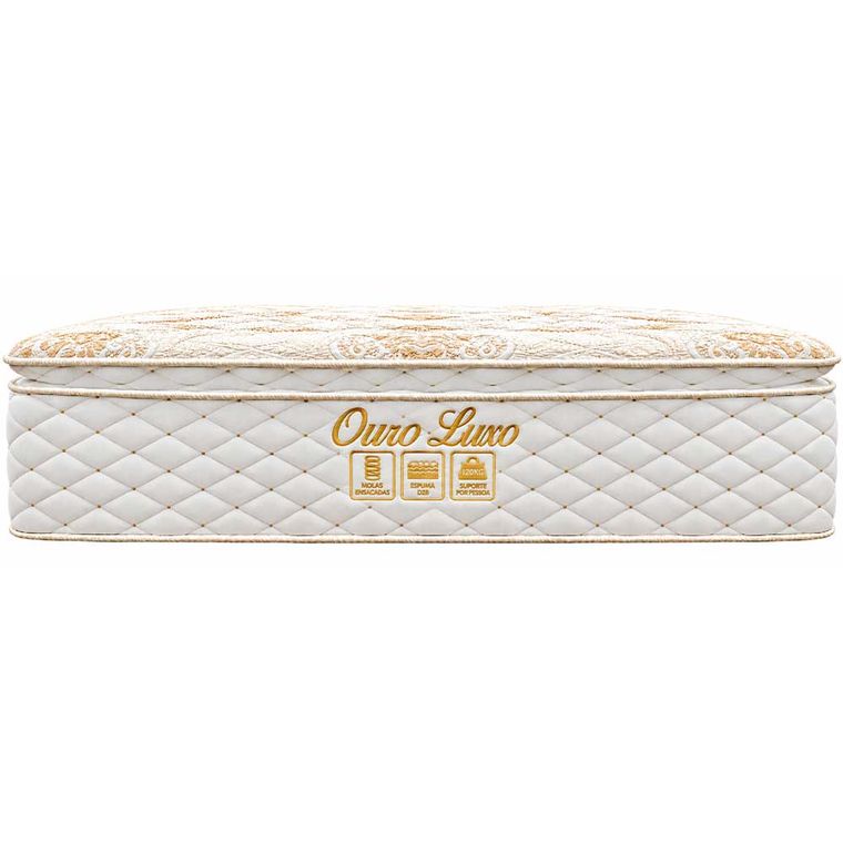 Colchão Ouro Luxo com Pillow e EPS 158x198 Softflex