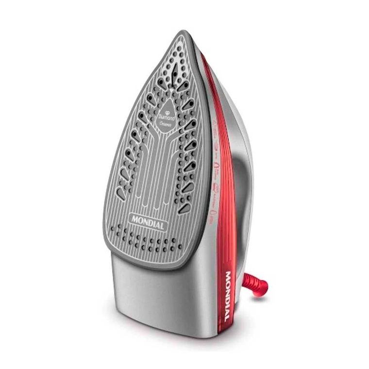 Ferro A Vapor FVN-0-O Vermelho Mondial