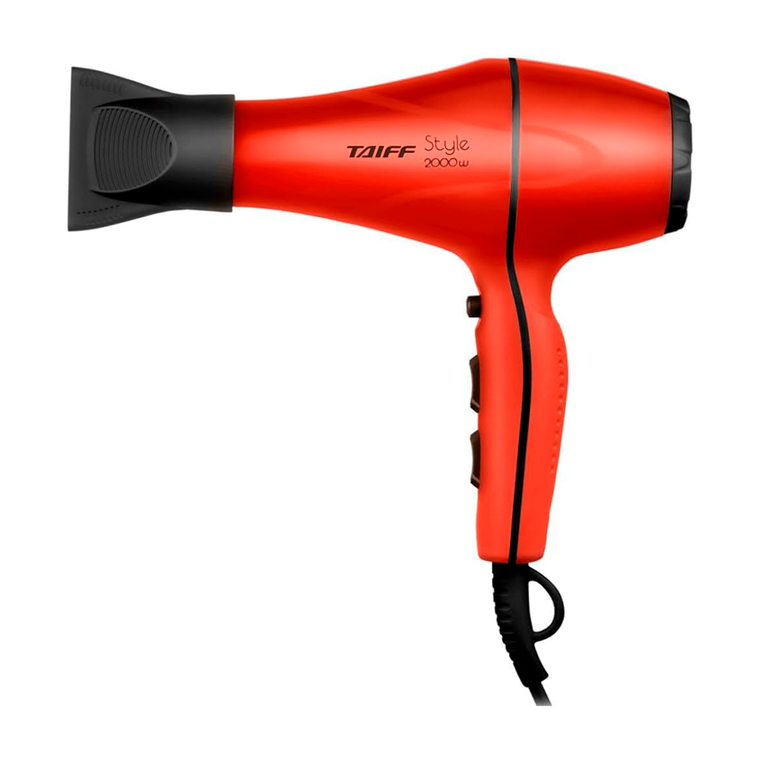 Secador Style 2000w 220v Red Taiff