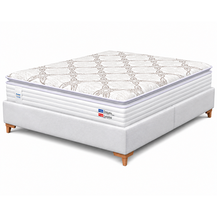 Conjunto Box King Fiore Comfort Luxo 193x72 Probel