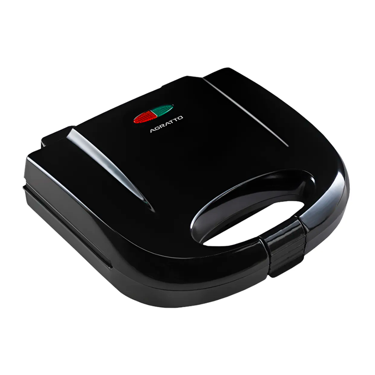 SANDUICHEIRA GRILL SA-02 AGRATTO BLACK VENTISOL