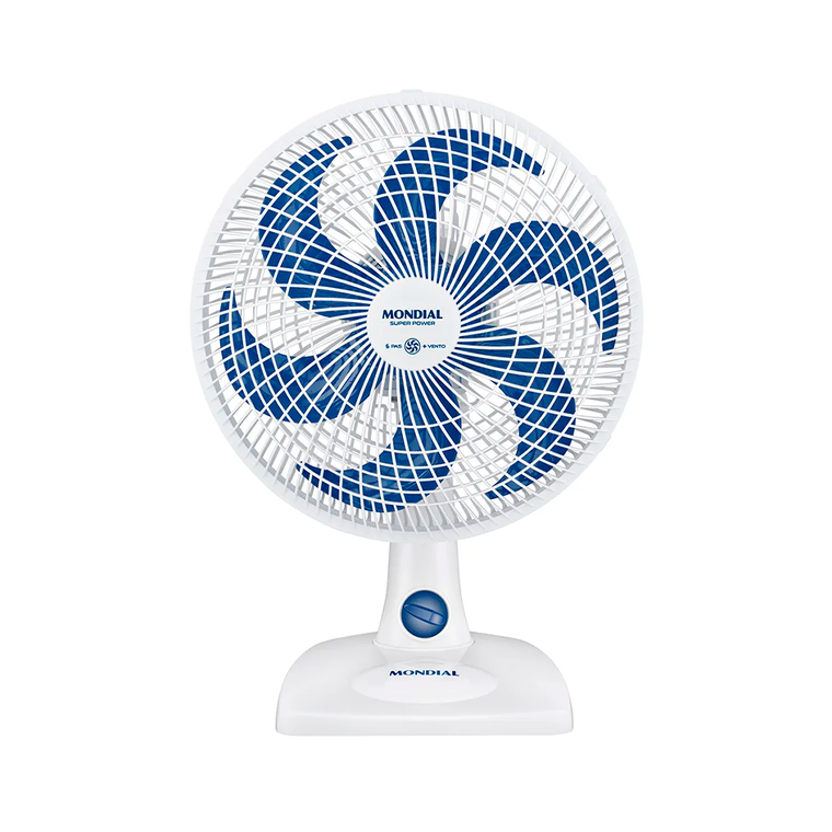 Ventilador 30CM VSP-30 Super Power Branco/Azul Mondial