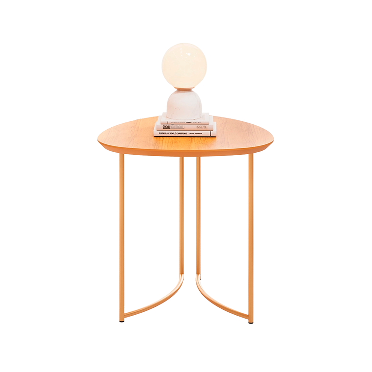 Mesa Lateral Petala Cedro Dj Moveis
