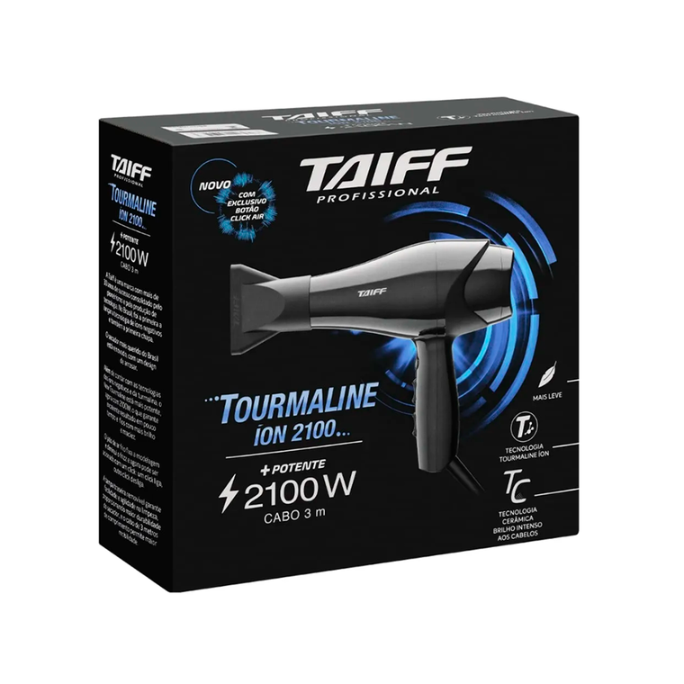 Secador Tourmaline 2100w 220v Taiff