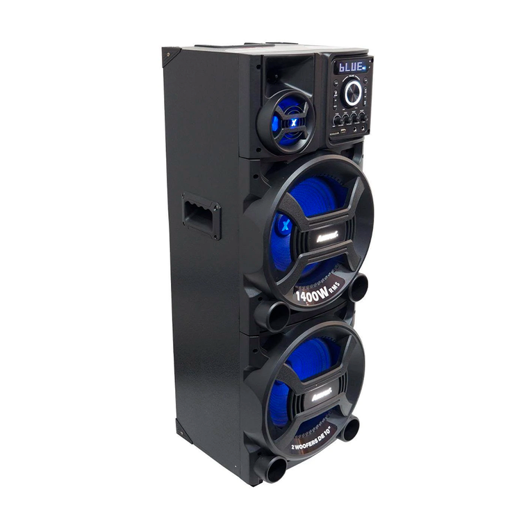 Caixa Amplificada ACA 1402 Titan 1400W Amvox